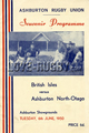 Ashburton Cty-N Otago British Isles 1950 memorabilia